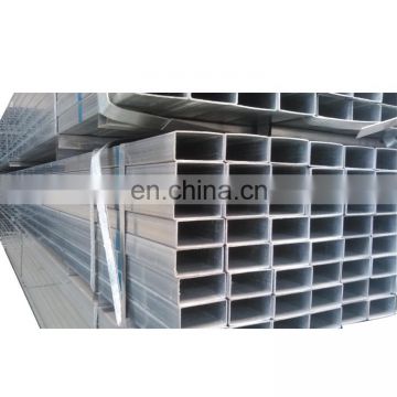 2018 galvanized building material pre galvanized rectangular tube