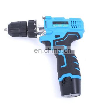 Motor 14.4V/18V Rechargeable Battery Electric Drill Cordless Portable Drill 18v with LED light lithium battery