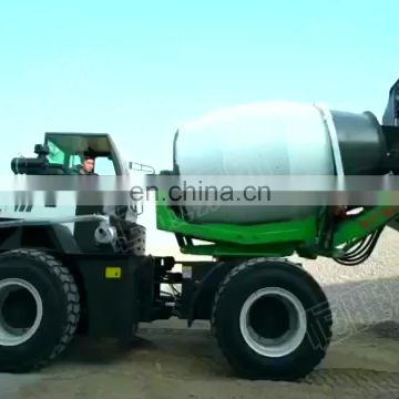 China Hengwang Low Price Small Used Self Loading Mobile Concrete Mixer Truck For Sale