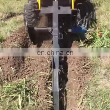 Mini chain digging trencher