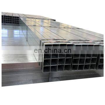 40x80 galvanized rectangular hollow section ms steel pipe  price per ton