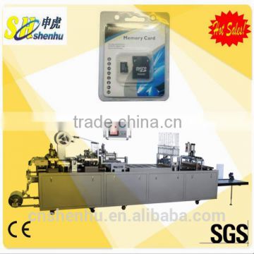 automatic micro sd card blister packaging blister packing machine