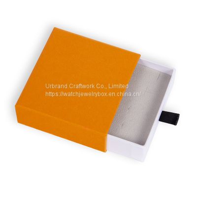 Custom wholesale environmental protection paper drawer box multifunctional earrings necklace ring jewelry packing box