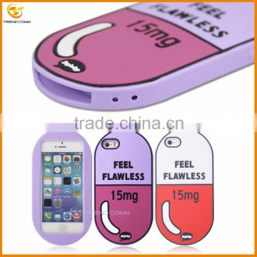 china supplier new fashion silicone cover case for iphone5