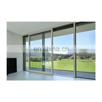 American/Canadian/Australian Standard front frameless aluminum sectional interior noiseless sliding doors