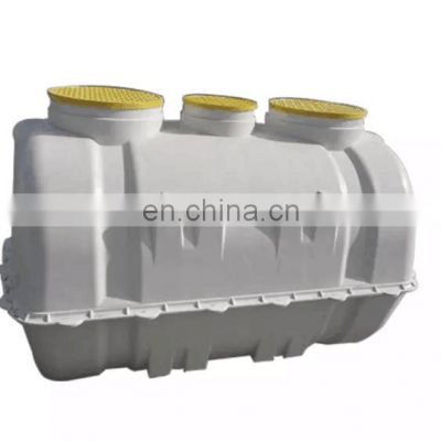 family size Biogas anaerobic septic tanks for sewage treatment