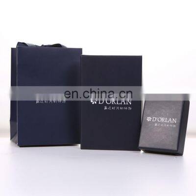 Wholesale custom logo jewellery box packaging drawer ring earring necklace bracelet  black cardboard jewellery box paper