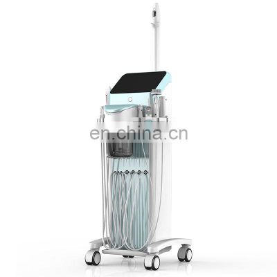 2022  5 in 1 Functional Diamond Dermabrasion Facial Cleaning Machine Skin Care for Beauty Salon Oxygen Facial Machine