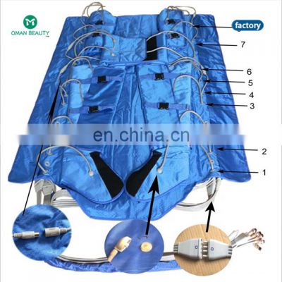 Sales New design 24 Air Bags pressure pressoterapia therapy pressotherapy massage drainage lymphatic slimming machine