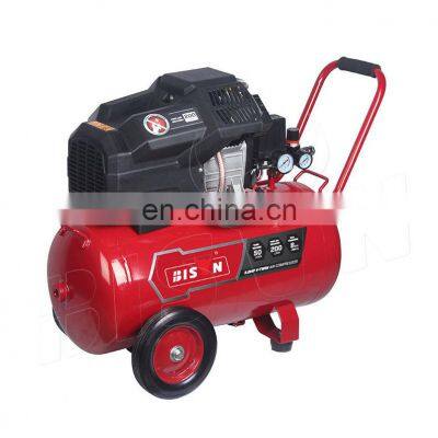Bison China Low Price High Speed Factory Supply Oil Free Dry Mobile Air Compressor
