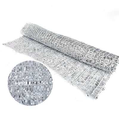 China Supplier New Anti-aging Aluminum Foil Knitted Sunshade Net For Outdoor