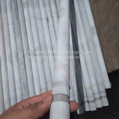 NSiC thermocouple protection tubes, nitride bonded silicon carbide ceramic tubes, advanced NSiC heating protective tubes