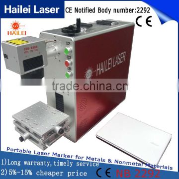 Hailei Manufacturer fiber laser marking machine price laser marker power 50W marking machine for metal parts