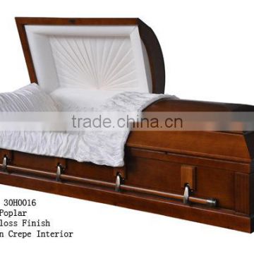 30H0016 american wood casket