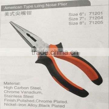6" Long nose Plier for cutting