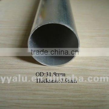 OD:32mm aluminum flat round tube/ pipe/ factory price