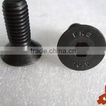 zinc plated hex countersunk head carbon steel socket screws