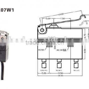 G9 sealed waierproof mirco switch IP67