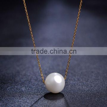 925 Sterling Silver Chain Natural Pearl Price Necklace