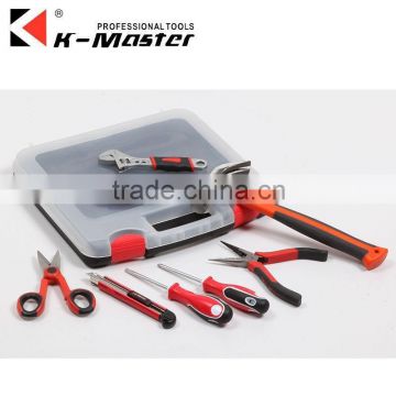 K-Mastet 15 pcs diy high quality professional blow mold plastic tool case