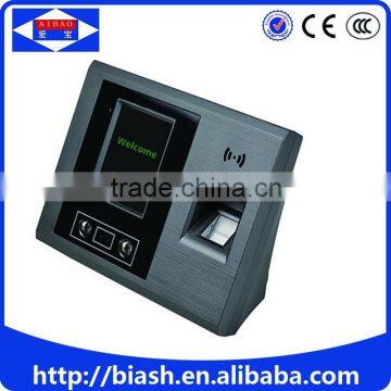 working staff face & fingerprint attendance machine