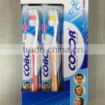 2 in 1 travelthe cheap adult nylon toothbrush
