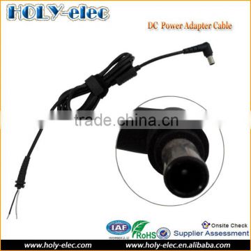 Right Angle 6.5mm x 4.4mm DC Power Laptop Adapter Charging Cable For Sony