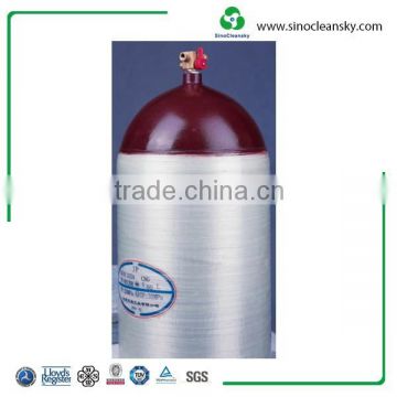 ISO11439 OD406mm 198l CNG Cylinder Type 2 for Vehicle