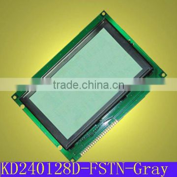 240x128 FSTN Positive Transflective Gray LCD