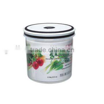 Round plastic PP airtight micro container