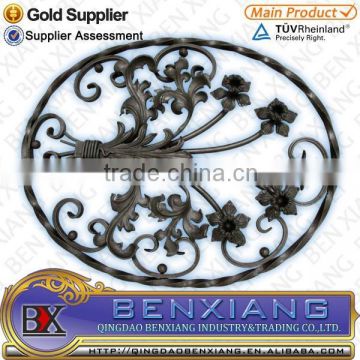 Wrought Iron rosette made in China for fence,gate& stairs