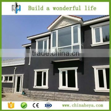 Custom built prefab home prefabricated house,flexbile design sabs proved foam cement house