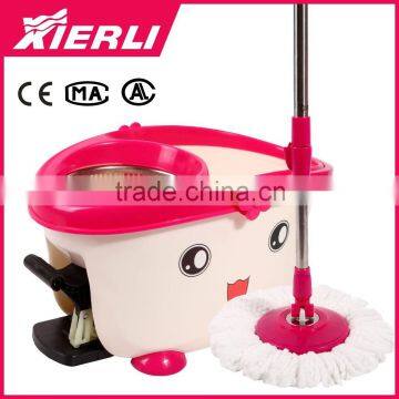 Newest item with healthy life 360 rotating magic mop with bucket