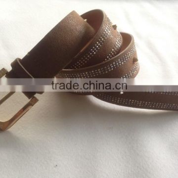 gold metal waist belt