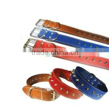 Leather Pets collars(PC1003)
