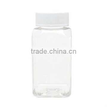 Medicine Bottle Safety Cap 200ml Square Clear