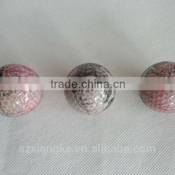 Money golf ball --- Transparent Crystal golf ball