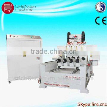 Most Popular 4 Axis CNC Router machine For Cylinder material