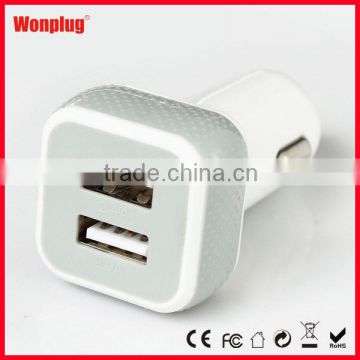 2014 HOT Selling Approved CE& RoHS dual usb car charger 4.1amp