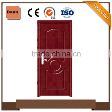 SC-W132 Latest Wooden Single Door Designs, Flower Hotel Wood Room Door Design