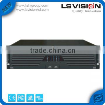 LS VISION New Products On China Market H.265 Nvr Hd Ip Cctv Nvr 64Ch Security Nvr
