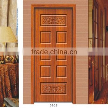 high quality solid wood door and good design interier door