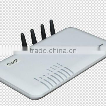 GSM VoIP Gateway 4 Port/GoIP Gateway 4 Ports for Call Termination to Save Call Cost (SIP Type in Communication Use)