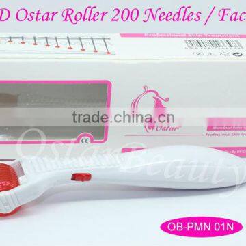 Titanium dermaroller face roller led needle roller --(Ostar Roller Sale)