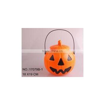 No.1 Yiwu commission agent Halloween Decotation Lovely Candy PumPkin Bucket