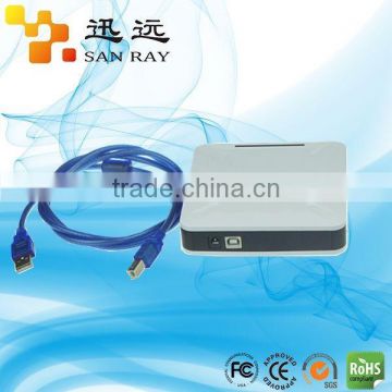 Hot sale short range uhf rfid reader and copier with impinj chip(Sanray:F5002-H)