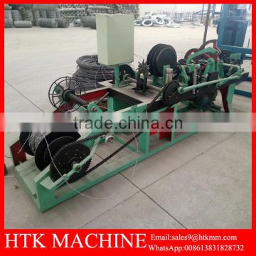 High Speed Galvanized Single Twisted Barbed Wire Making Machine With Best Price
