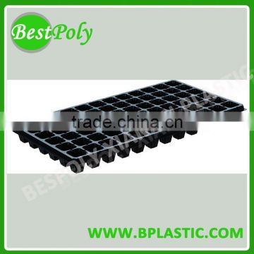 High quality recycled black PS seedling tray