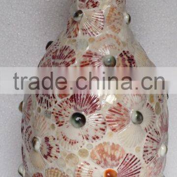 Best selling High quality MODERN pink mother of pearl inlay vase from Vietnam