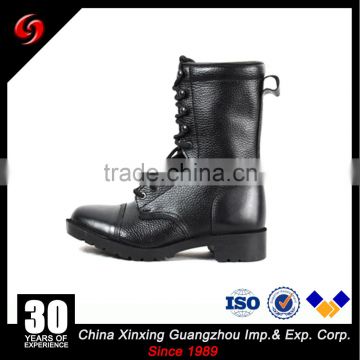 Best quality high ankle Grain Leather military Boots cheap wholesale